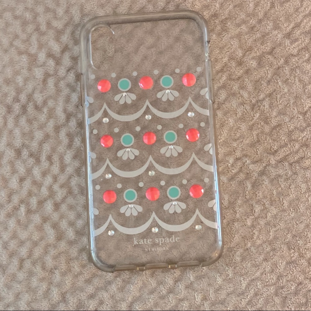 iPhone X used kate spade case
